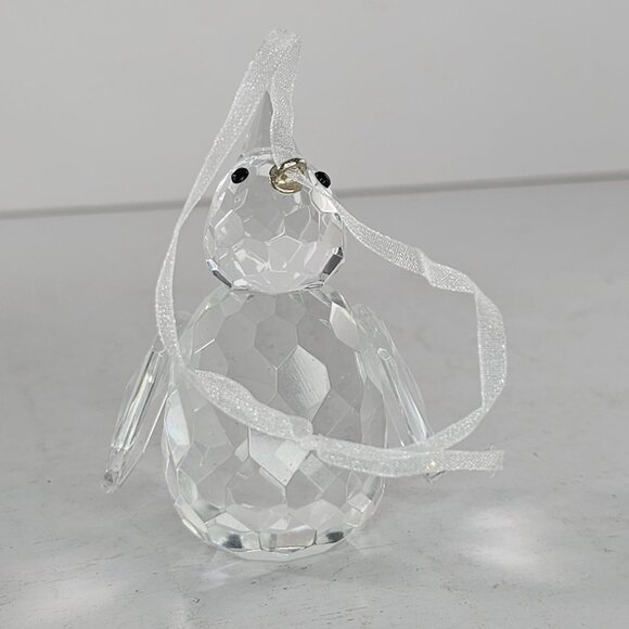 Dillard's Trimmings Crystal Penguin Ornament Ribbon Hanger Christmas Decor - Picture 5 of 8